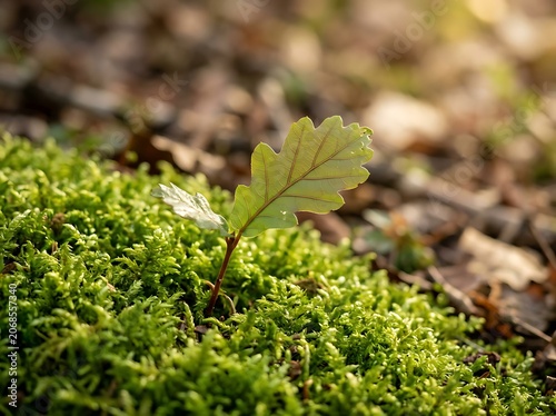 Close-up of fresh green parsley growing in garden soil.