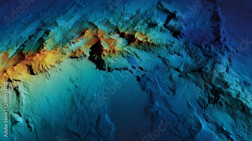 Deep Sea Topography Ocean Floor Mapping