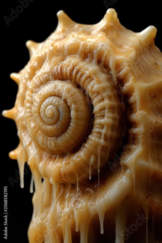 Macro Spiral Wax