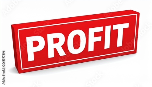 Profit Financial Gain Success Business Official Stamp