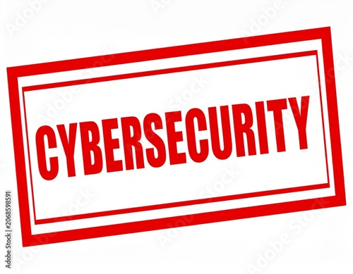 Cybersecurity Digital Protection Network Safety Official Stamp