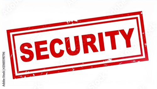 Security Protection Safety Restricted Access Official Stamp