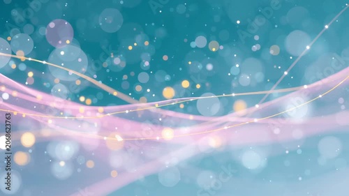 Biotech life science abstract microscopic cell motion background animation for medical use