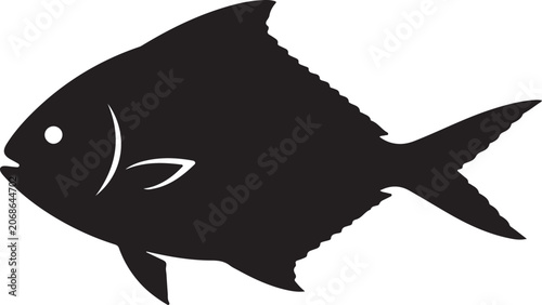 pomfret vector
