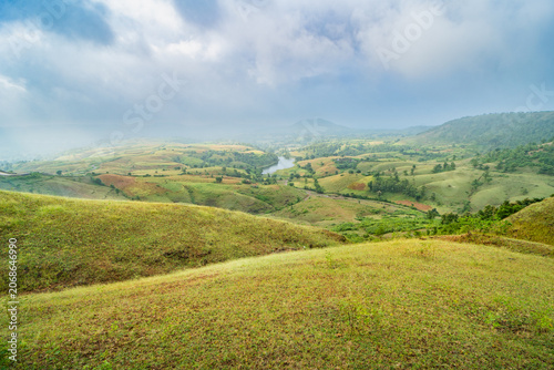Rolling Hills and Lush Vegetation in Banswara, Udaipur, Rajasthan