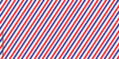 Airmail Envelope frame images with strips. International vintage letter border. Retro air mail postcard with blue and red stripes.  Empty classic postal frame. Vector illustration