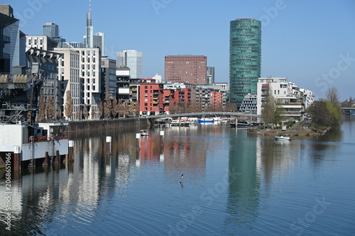 Westhafen in Frankfurt
