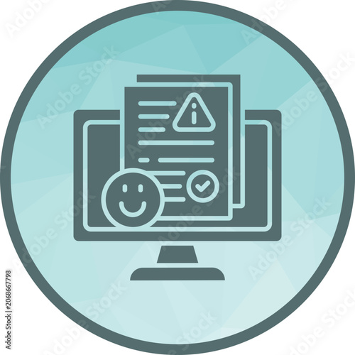 Digital Performance Review Icon