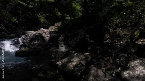 Spectacular Aerial Drone Footage of Yaken Falls, Hidden Waterfall Gem in Kyushu, Japan