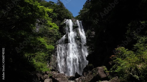 Spectacular Aerial Drone Footage of Yaken Falls, Hidden Waterfall Gem in Kyushu, Japan