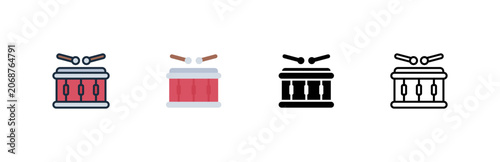 Foto Snare Drum Icon Orchestra Classical Music Concert Multi Style