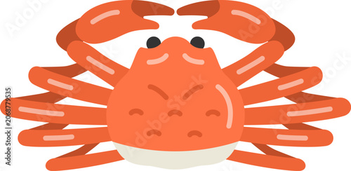 Foto ズワイガニのイラスト