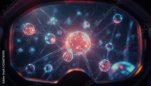 Immersive Virtual Reality Experience with Dynamic Particles