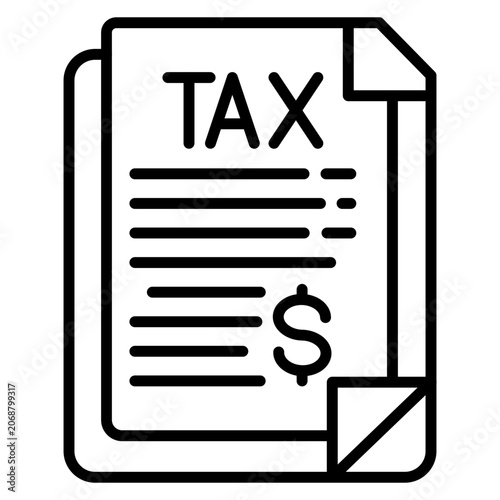 Foto Tax Icon
