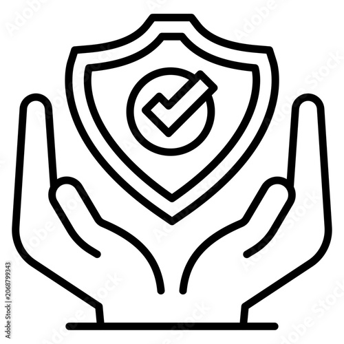 Obraz na plátne Trust Icon