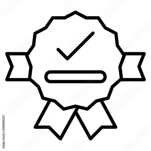 Obraz na plátně Compliance Badge Icon