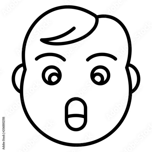 Photos Shocked Icon