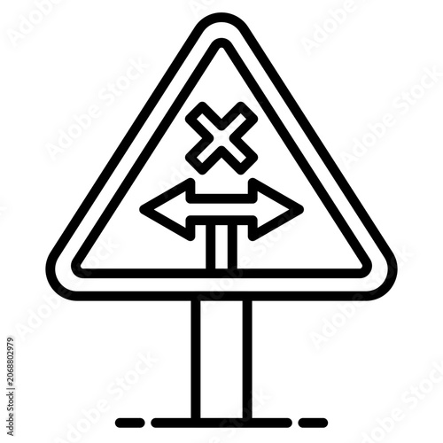 Fotografía Dead End Icon