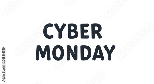 Cyber Monday Shopping Event.