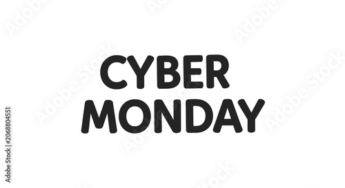 Cyber Monday shopping sale online.