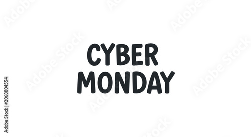 Cyber Monday shopping online sale.