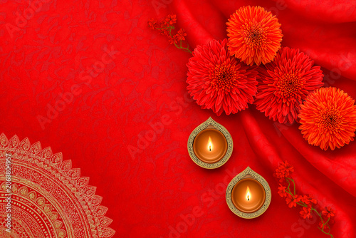 Luxury Navaratri Festival Background