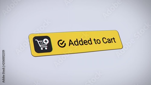 Clicking the Add to Cart button on an e-commerce website with a mouse pointer. Pixelated computer screen background.