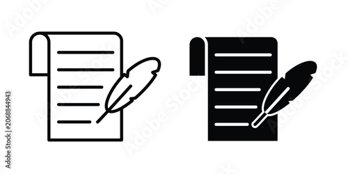 Tableau sur toile History icon vector illustration bundle