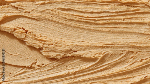 Rich Peanut Butter Swirls, Creamy Spread Food Texture