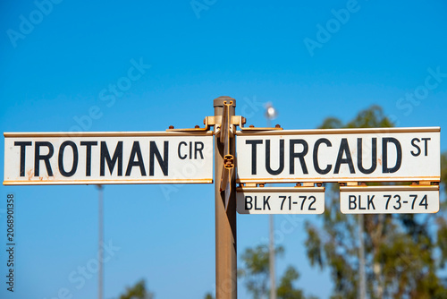 Street Name in Telfer - Western Australia