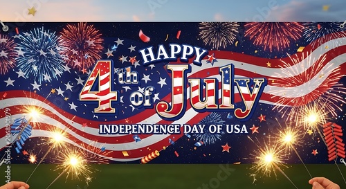 Happy Fourth of July, America's Independence Day!