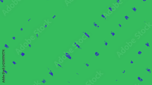 Green background, blue spots, abstract texture, vector pattern