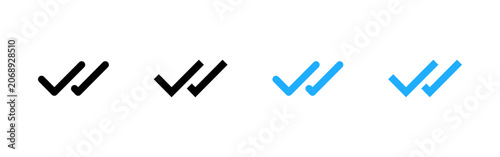 Foto Double check icon