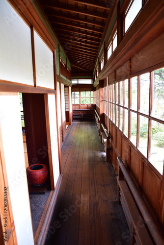 椿寿荘の日本家屋内観（新潟県田上町）