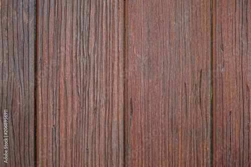 Canvas-taulu Full frame texture of dark brown vertical wood panels