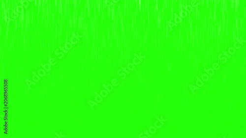 Green Screen Rain Animation For Chroma Key Video Editing
