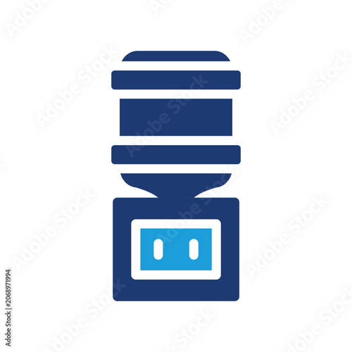 water dispenser colored icon vector design good for web or mobile app
