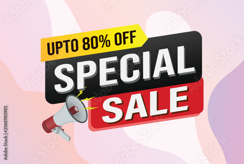 Special offer final sale tag. Banner design template for marketing. Special offer promotion or retail. background banner modern graphic design for store shop, online store, website, landing page

