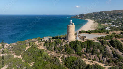 Photos Faro Camarinal en el cabo de Gracia del municipio de Tarifa, Andalucía