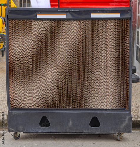 Evaporative Cooling Fresh Air Ventilation Equipment System at Animal Farming