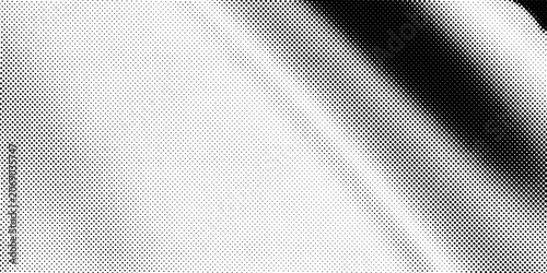 Fading hexagon gradient texture. Vanishing honeycomb pattern background. Geometric hexagonal halftone tech overlay backdrop. Black grunge halfton wallpaper. Vector retro dot texure wallpaper