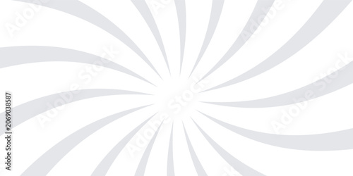 Vászonkép abstract gray white sun rays, retro styled comics book texture background, halft