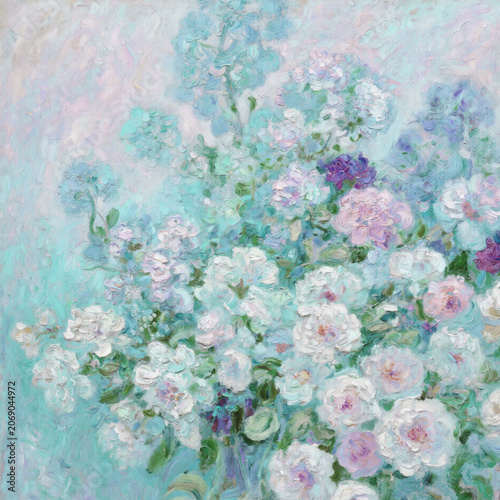 Simple and Beautiful Artistic Floral Decorative Paintings

