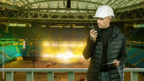 Stadium event production. S...