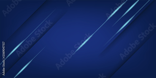 Cuadro en lienzo Abstract background with dynamic geometric shapes