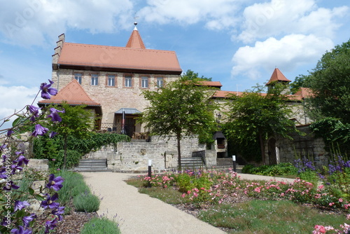 Fotografie Garten an der Niederburg in Kranichfeld