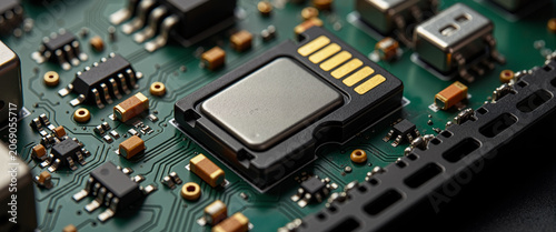 Micro SD card with metallic shield for portable data protection