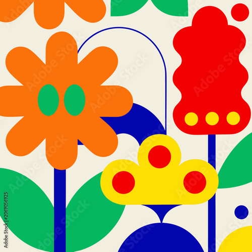 abstract flower background
