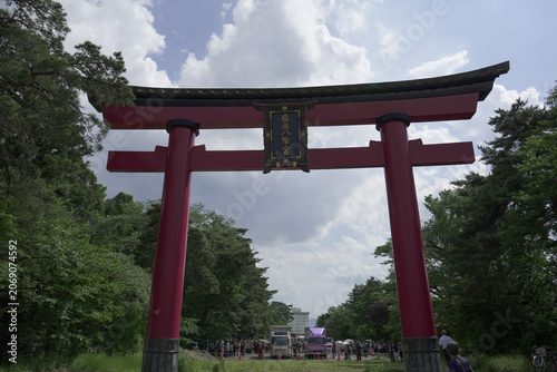 チャグチャグ馬コが見れる盛岡八幡宮