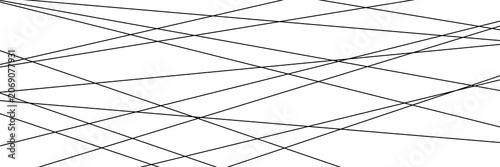 Konstfotografi Chaotic arrangement of straight geometric lines